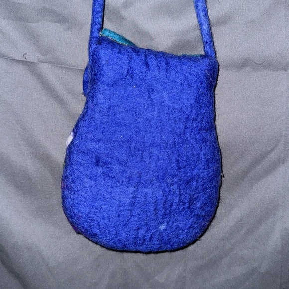 Children’s wool handmade owl, Crossbody bag - Picture 6 of 6